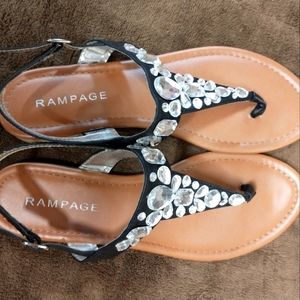 Rampage T-strap sandals Size 8.5